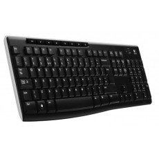 로지텍)무선키보드(K270/블랙)