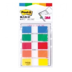 3M)포스트잇 플래그(683-5KP/12mm*43mm)